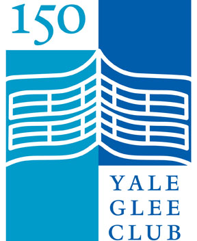 Image for 150th anniversary songbook blue text and blocks against a white background